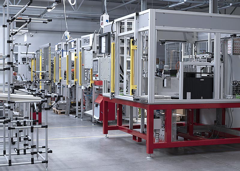 Complete production lines
